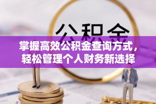 伊通掌握高效公积金查询方式，轻松管理个人财务新选择