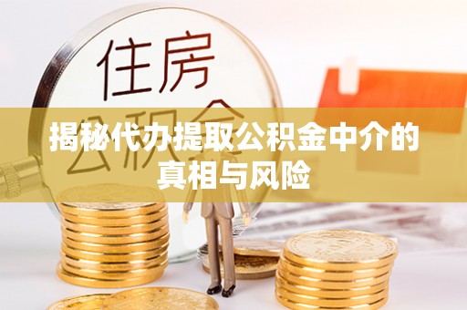 伊通揭秘代办提取公积金中介的真相与风险