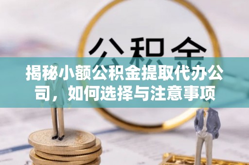 伊通揭秘小额公积金提取代办公司，如何选择与注意事项